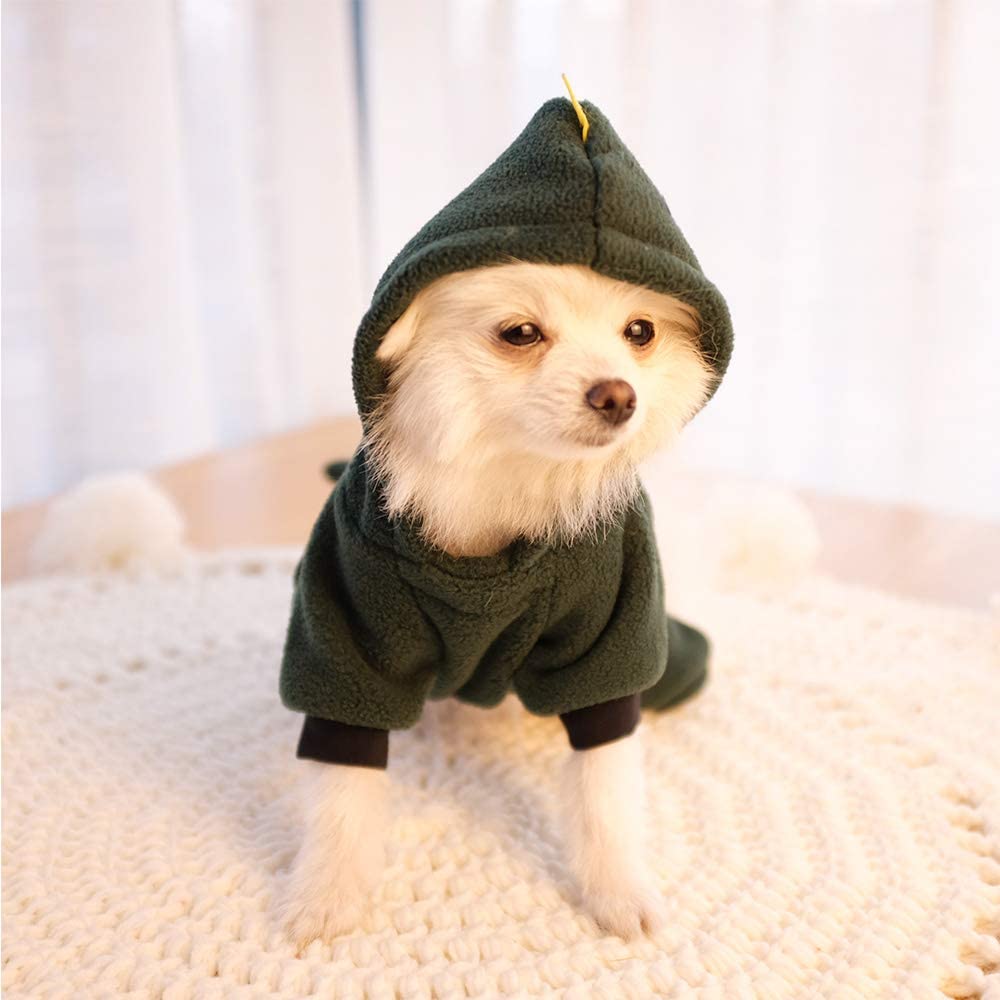 PEGOISM Comfortable Dinosaur Halloween Costume for Dogs