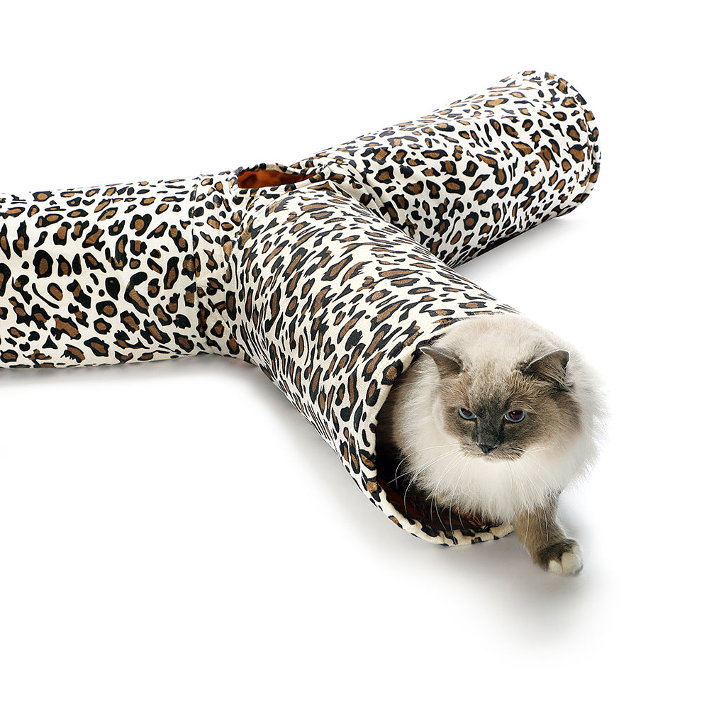 Tarvos Cat Tunnel – Collapsible 3 Way Play Toy for Cats, Dogs and Rabbits (TR-CT01)