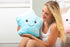 OPIKZONE Magical Lightning Cushion Love Star Shaped Glowing LED Pillow Changing Light Up Soft Cushion