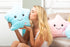 OPIKZONE Magical Lightning Cushion Love Star Shaped Glowing LED Pillow Changing Light Up Soft Cushion