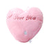 OPIKZONE Magical Lightning Cushion Love Heart Shaped Glowing LED Pillow Changing Light Up Soft Cushion