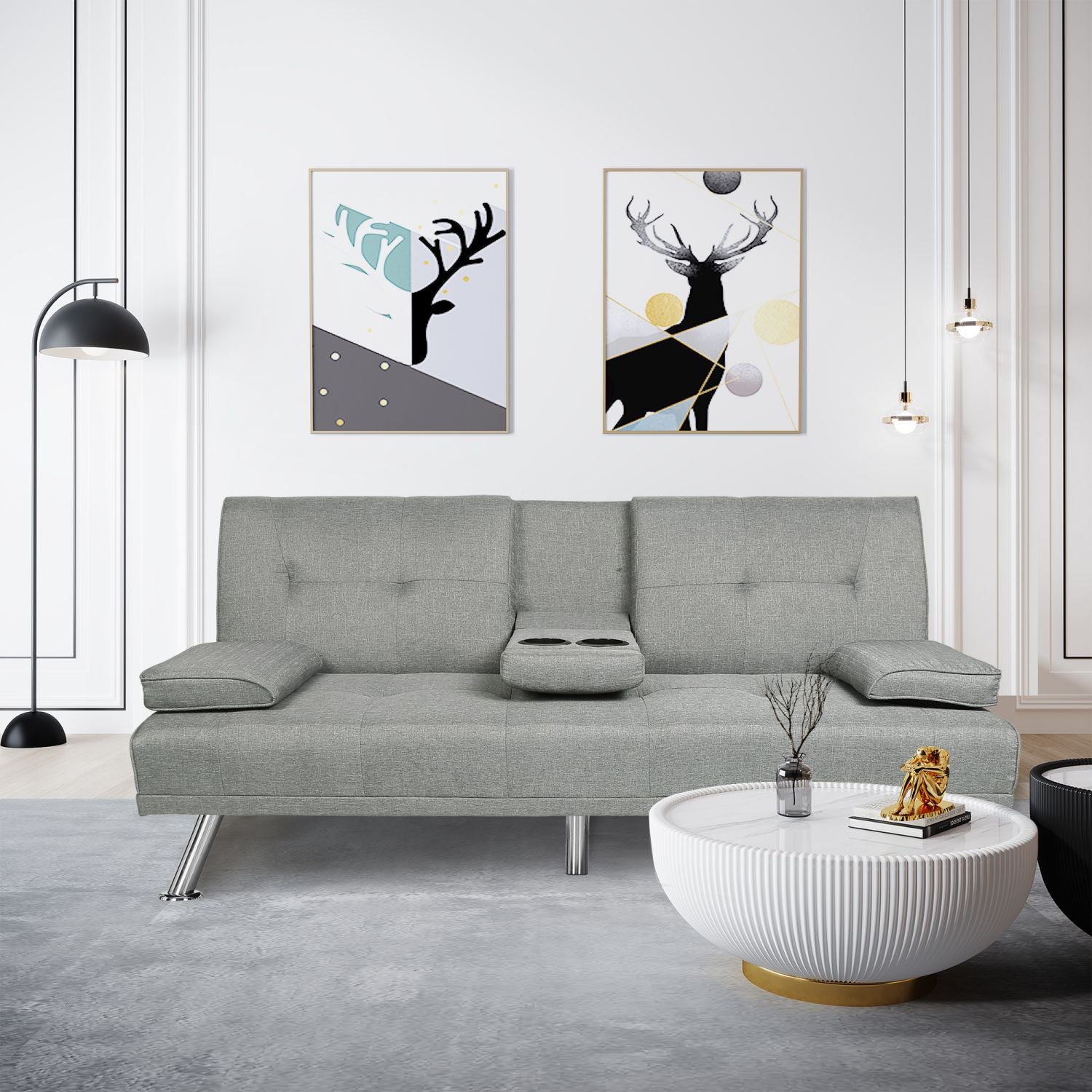 ANYSUN-FUTON-SOFA-BED-TWIN-LIGHT-GRAY